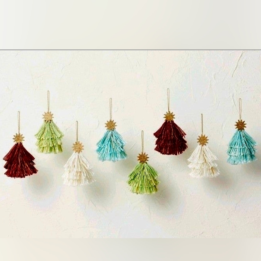 New Target Opalhouse Jungalowm Tassel Star Filler Christmas Tree Ornaments